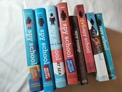 Spy School Stuart Gibbs Books 1-7, 9 LOT