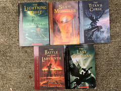Percy Jackson and the Olympians Series Set 1-5 Rick Riordan 1 2 3 4 5 PB lot