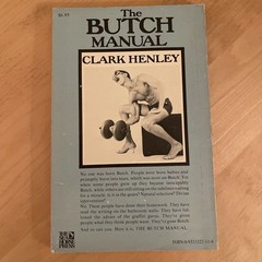 THE BUTCH MANUAL – CLARK HENLEY – VERY RARE VINTAGE FIRST EDTION COPY PB -VG