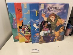 5 Disney Hardback 11.5×8.5 Books: