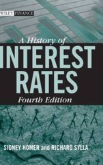 A History of Interest Rates, Fourth Edition (Wiley Finance) – Hardcover – GOOD