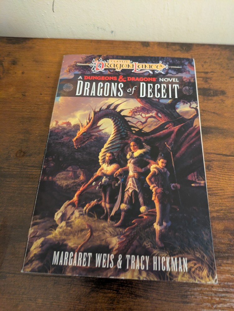 Dragons of Deceit : A Dungeons and Dragons Novel by Tracy Hickman and…