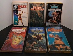 VTG Mixed Book Lot of 30 Fantasy Sci-fi: Brooks Hambly Del Rey ACE Books & MORE!