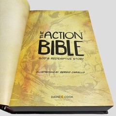 The Action Bible: Faith in Action & Action Bible Lot Hardcover Cariello Sergio