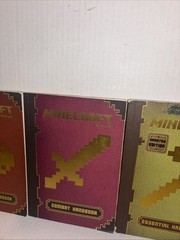Minecraft Official Handbooks Collection Set of 4 Mojang Guides