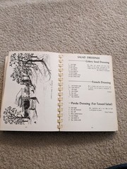 Album Of Lancaster County, PA 1971 Spiral-Bound Cookbook By Mary Ferree Society