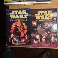 Star Wars: DARK FORCE RISING & LAST COMMAND Timothy Zahn HC SFBC Edition Thrawn