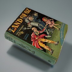 The Land of Oz Hardcover Book L Frank Baum 1939 Reilly Lee Popular Edition VTG