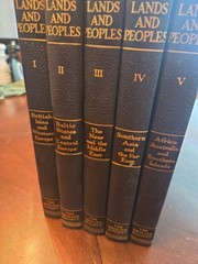 Lands and Peoples, the World in Color ~ Set Volumes 1 – 5