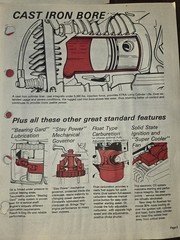 TECUMSEH HIGHLIGHTS MAGAZINE BOOKLET 1980-1982 AS SHOWN A BIT ROUGH
