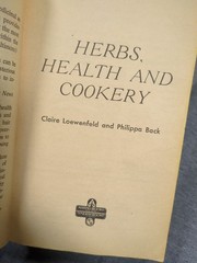 1967 Herbs Health & Cookery VTG Cookbook by Claire Loewenfeld & Phillipa Back PB