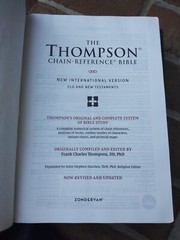 NIV Large Print Thompson Chain Reference Bible Navy~ Retails~89.99 Leathersoft