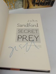 SIGNED* John Sandford 10 HC Book Lot Prey Series 1st Edition/Printings HC/DJ