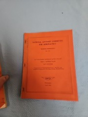 1949 NATIONAL ADVISORY COMMITTEE FOR AERONAUTICS TECHNICAL MEMORANDUM 1217 1218