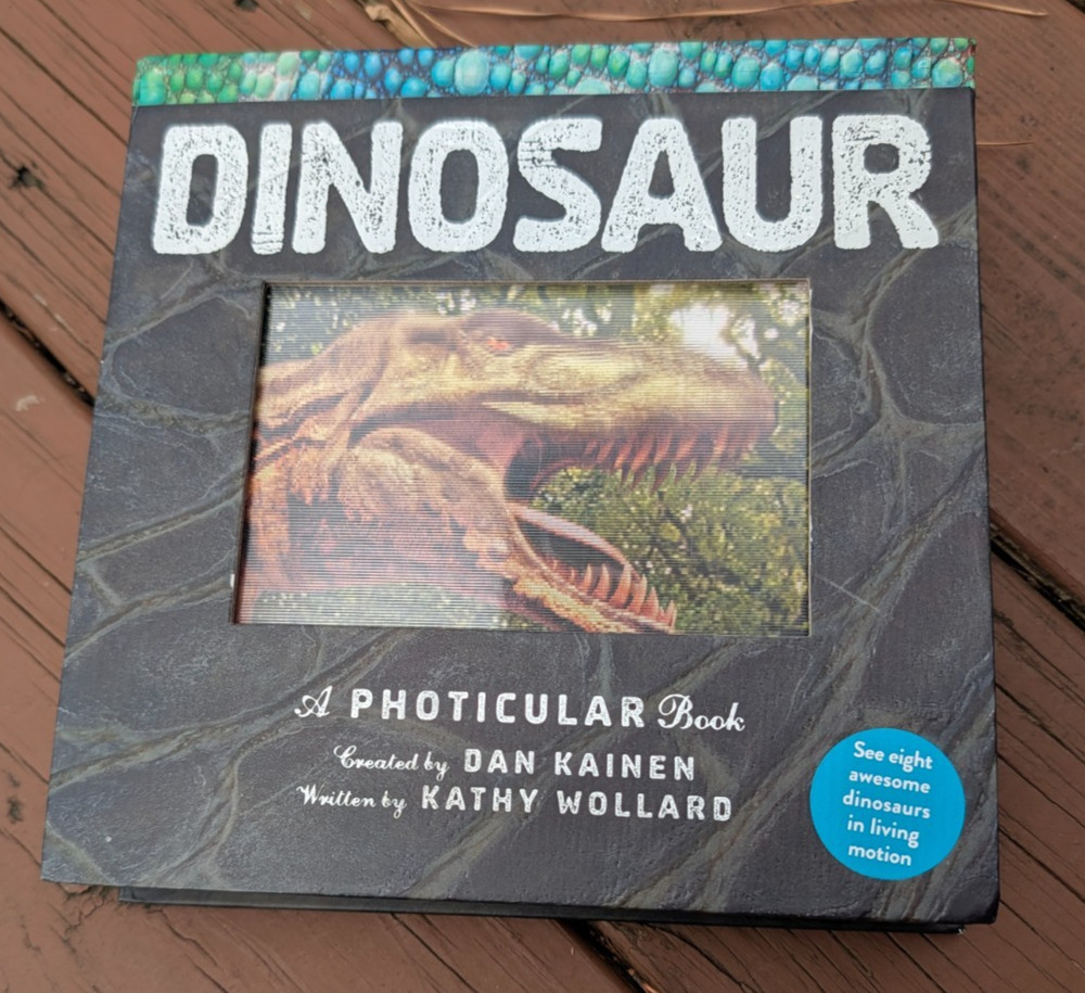Dinosaur : A Photicular Book by Kathy Wollard & Dan Kainen education NF Science