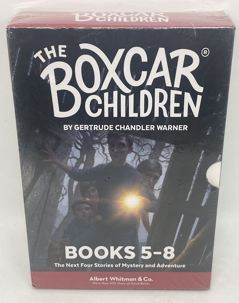 The Boxcar Children Mysteries Books 5-8 by Gertrude Chandler Warner *NEW SEALED*
