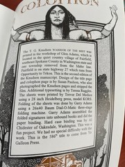 Warrior of the Mist by T.G. Knudsen PB Ye Galleon Qualchan Owhi Spokane Rare OOP