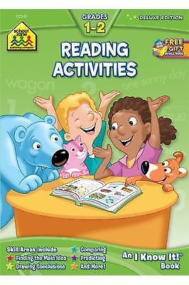 School Zone Reading Activities 1-2 Workbo- 9780887438417, paperback, School Zone
