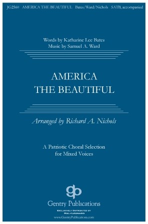 America the Beautiful SATB Samuel A. Ward