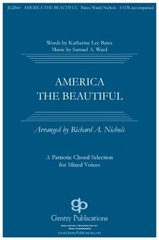 America the Beautiful SATB Samuel A. Ward