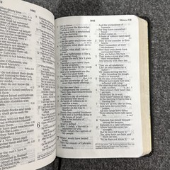 Amazing Facts Prophecy Study Bible NKJV Leathersoft Black Thomas Nelson 2008