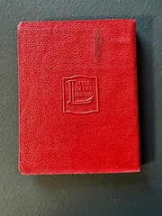 1920s Small Red Book SHERLOCK HOLMES Sir Arthur Conan Doyle Little Leather