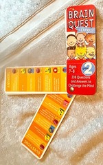 🔴Brain Quest Express🧠Grade 2🎓Workman Publishing❓Ages 7-8📕238🆓Questions📬Red