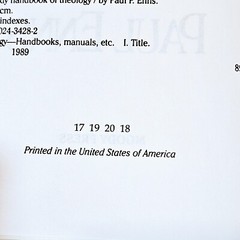 The Moody Handbook of Theology Hardcover Paul P. Enns 1989 Moody Press 688 pages
