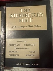 The Interpreters Bible 1957 commentary – lot of 8 – volumes 1-4, 6, 8, 9, 11