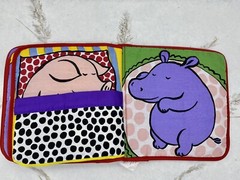 Vintage Sleepy, Sleepy! Baby Soft Book Emily Bolam Rare Hard To Find 1999