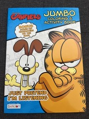 Garfield Jumbo Coloring & Activity Book Puzzles Games & Pages to Color Bendon