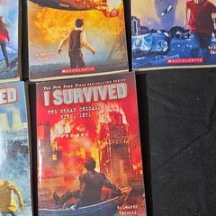 Scholastic I Survived Series Lot of 6 Paperback Books Lauren Tarshis