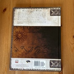 D & D Faiths and Pantheons Forgotten Realms Hardcover 1st Print 2002 VGC