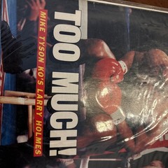 SPORTS ILLUSTRATED 1988 MIKE TYSON KO’S LARRY HOLMES-TOO MUCH!-BOXING-NO LABEL