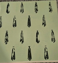 FIT TO BE TIED Vintage Ties of the 1940s and Early ’50s NICE Hardcover Book 1987