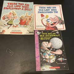 There Was An Old Lady Series Books by Lucille Colandro Lot Of 7 PBs & BB