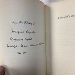A MOMENT’S MONUMENT THE DEVELOPMENT OF THE SONNET By Gertrude M White EXCELLENT