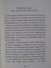 THE SOUTH TO POSTERITY – DOUGLAS SOUTHALL FREEMAN – CIVIL WAR – BRAND NEW