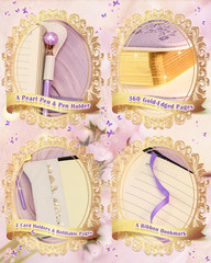 Hi! SCI Diary with Lock and Keys for Girls & Women, 360 Pages Journal with Lock