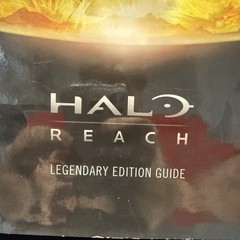 Halo: Reach Legendary Edition Guide (Brady Games) Hardcover with Dust Jacket