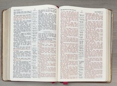 Kenneth Copeland Reference Bible 1972 RED HANDBOUND GENUINE LEATHER Red Letter