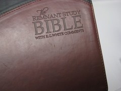 The Remnant Study Bible E.G White Comments KJV Leathersoft Seventh-day Adventist