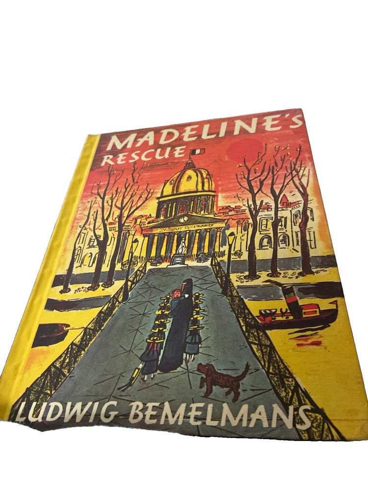 Vintage 1953 Madeline’s Rescue by Ludwig Bemelmans Children’s Choice Book Club
