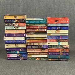 Lot of 40 Historical Romance Novels Multiple Authors Paperback Carlise, Kramer..