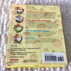 Geronimo Thea Stilton Books Lot of 11 Ages 7-12 Illustrated Adventure + 2 Audio