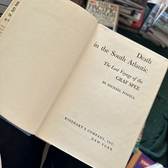 DEATH IN THE SOUTH ATLANTIC – FIRST AMERICAN EDITION BY MICHAEL POWELL