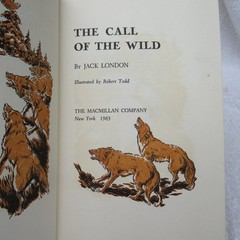 The Call Of The Wild ~ Jack London~ HC~ MacMillan Company 1963- Illustrated Todd