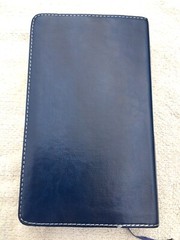 Russian/English Parallel BIble,Blue Grey ImitationLeather,Synodal/King James