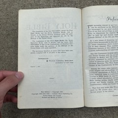 Holy Bible New Catholic Edition Douay 1957 by Catholic Book Publishing