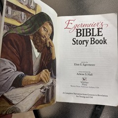 Egermeier’s Bible Story Book Complete Narration From Genesis To Revelation 2007